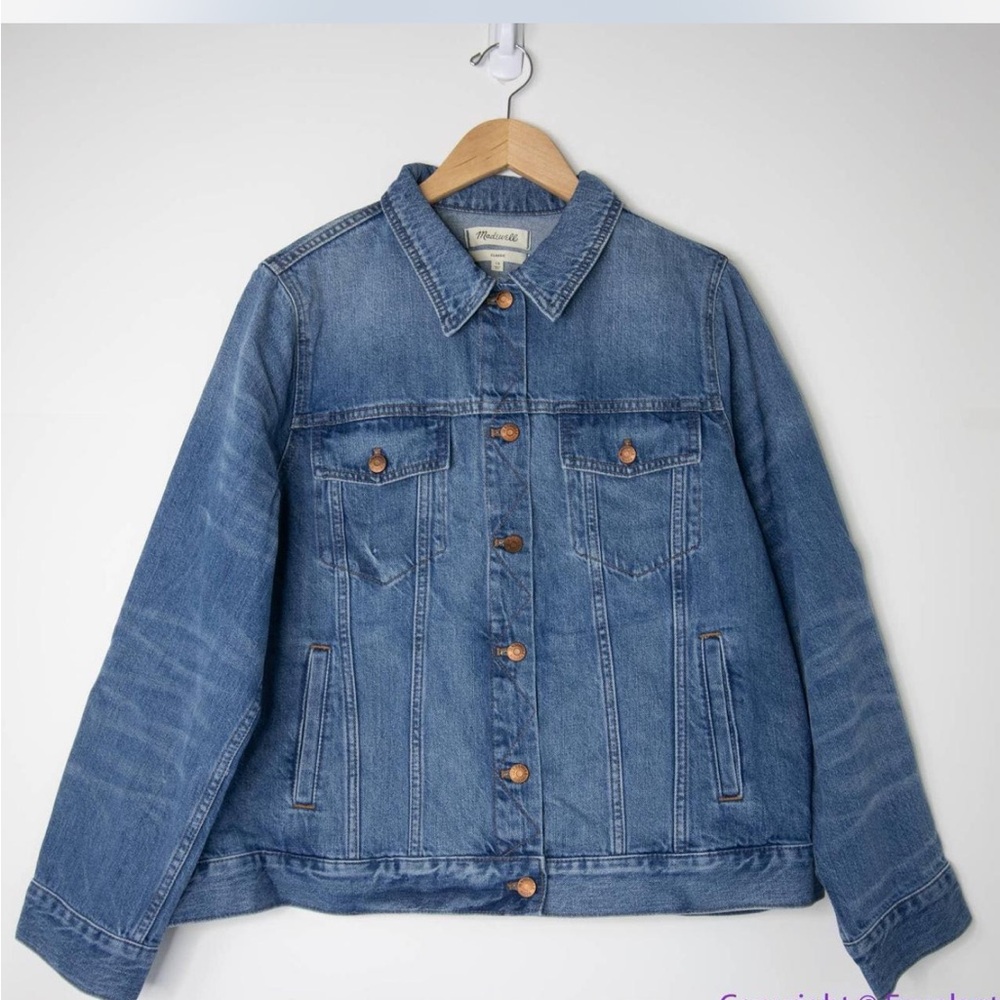 Madewell Jean Jacket in Pinta Wash 3X
